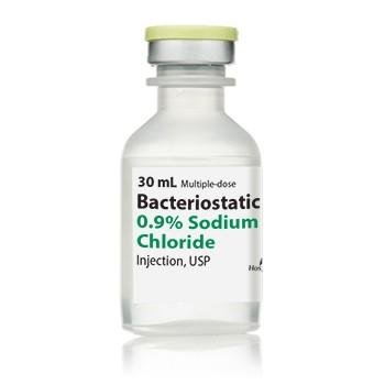 Bacteriostatic water 10ml vial